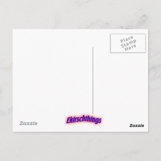 Betsy Ross House Briefkaart (Achterkant)