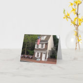 Betsy Ross House Kaart (Gele Bloem)