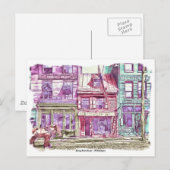 Betsy Ross House Philadelphia Briefkaart (Voorkant / Achterkant)
