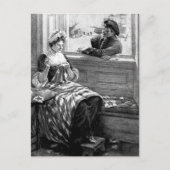 Betsy Ross maakt het eerste Afbeelding flag_War Briefkaart (Voorkant)