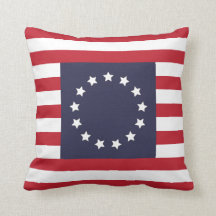 Betsy Ross met vlag geïnspireerd