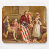 Betsy Ross Mousepad Muismat (Voorkant)