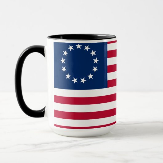 Betsy Ross Old Glory American Vlag Mok (Links)