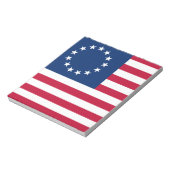 Betsy Ross Old Glory American Vlag Notitieblok (Linkerzijde)