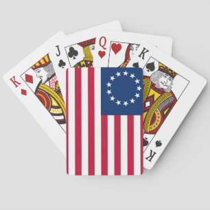 Betsy Ross Old Glory American Vlag Pokerkaarten