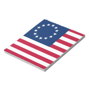 Betsy Ross Old Glory Amerikaanse USA-vlag Notitieblok