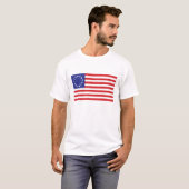 Betsy Ross Original American Flag T-shirt (Voorkant volledig)