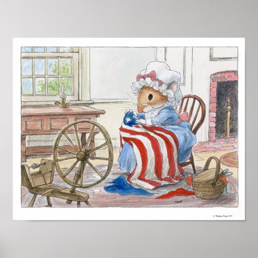 Betsy Ross van Wallace Tripp Print (Voorkant)