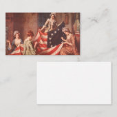 Betsy Ross Visitekaartje (Voorkant / Achterkant)