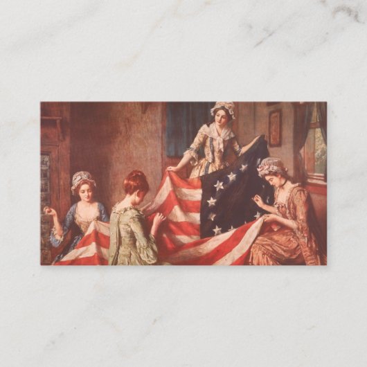 Betsy Ross Visitekaartje (Voorkant)