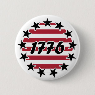 Betsy Ross vlag 13 ster Amerikaanse vlag 1776 Ronde Button 5,7 Cm