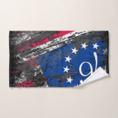 Betsy Ross Vlag 1776 Patriottische 4e juli Bad Handdoek (Handdoek)