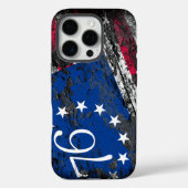 Betsy Ross Vlag 1776 Patriottische 4e juli Case-Mate iPhone Case (Achterkant)
