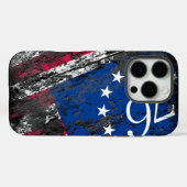 Betsy Ross Vlag 1776 Patriottische 4e juli Case-Mate iPhone Case (Achterkant (horizontaal))