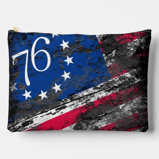 Betsy Ross Vlag 1776 Patriottische 4e juli Etui (Voorkant)