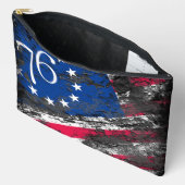 Betsy Ross Vlag 1776 Patriottische 4e juli Etui (Open)