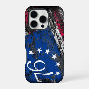 Betsy Ross Vlag 1776 Patriottische 4e juli iPhone 16 Pro Hoesje