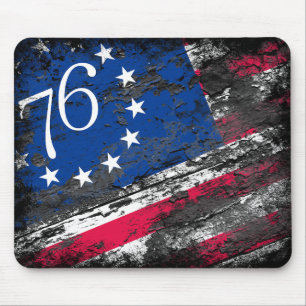 Betsy Ross Vlag 1776 Patriottische 4e juli Muismat
