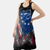 Betsy Ross Vlag 1776 Patriottische 4e juli Schort (Insitu)