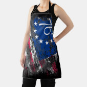 Betsy Ross Vlag 1776 Patriottische 4e juli Schort (Insitu)