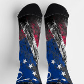 Betsy Ross Vlag 1776 Patriottische 4e juli Sokken (Top)