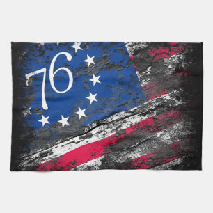 Betsy Ross Vlag 1776 Patriottische 4e juli Theedoek