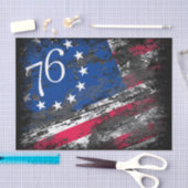 Betsy Ross Vlag 1776 Patriottische 4e juli Tissuepapier (Craft)