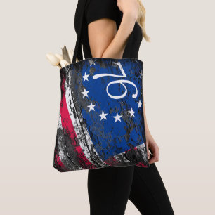 Betsy Ross Vlag 1776 Patriottische 4e juli Tote Bag