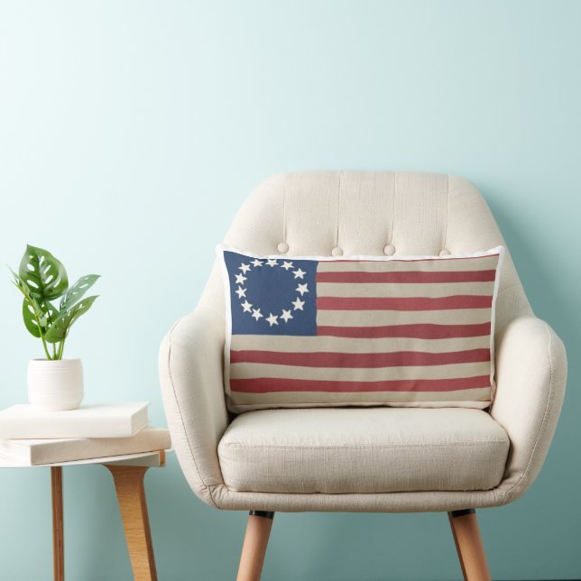 Betsy Ross vlag kussen (Stoel)