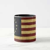 Betsy Ross vlag Mok (Midden)