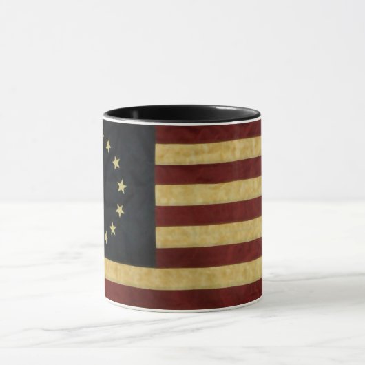 Betsy Ross vlag Mok (Midden)