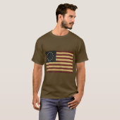 Betsy Ross  vlag T-shirt (Voorkant volledig)