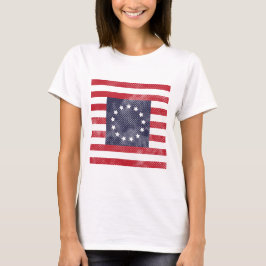 Betsy Ross vlag verhit T-shirt