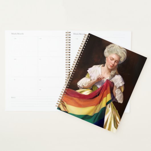 Betsy Ross ziet de vlag van de Pride Planner (Display)