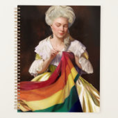 Betsy Ross ziet de vlag van de Pride Planner (Voorkant)