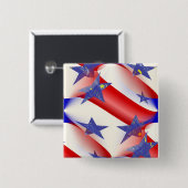 Betsy Vierkante Button 5,1 Cm (Voorkant /achterkant)