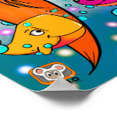 Betsy's wereldafdrukken, waardepapier voor Poster  (Hoek)