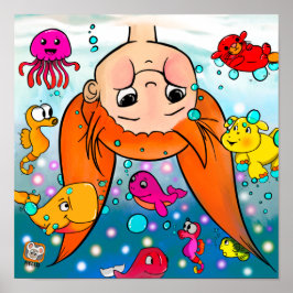 Betsy's wereldafdrukken, waardepapier voor Poster 