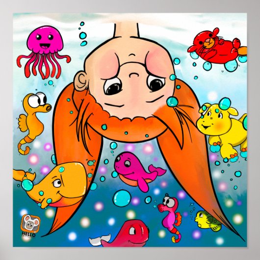 Betsy's wereldafdrukken, waardepapier voor Poster  (Voorkant)