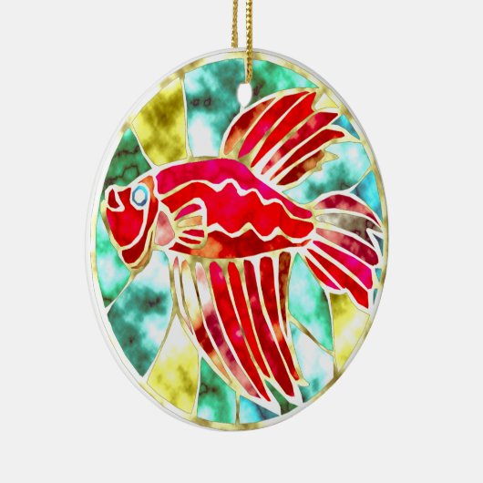 Betta Bliss Keramisch Ornament (Rechts)