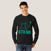 Betta Dad Betta Fish T-shirt (Voorkant volledig)