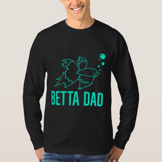 Betta Dad Betta Fish T-shirt (Voorkant)