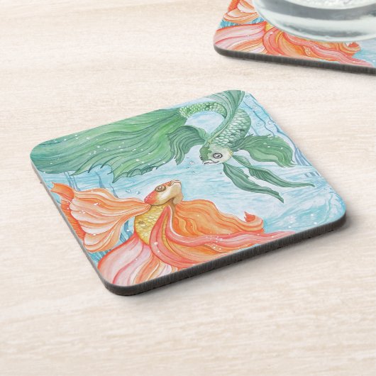 Betta Dance Bier Onderzetter (Linkerzijde)