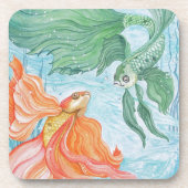 Betta Dance Bier Onderzetter (Voorkant)