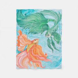 Betta Dance Blanket Fleece Deken