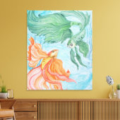 Betta Dance Canvas Afdruk (Insitu (Woonkamer))
