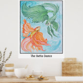 Betta Dance Poster (Keuken)