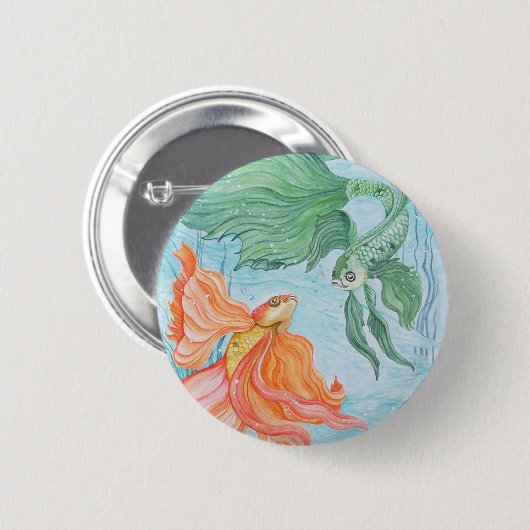 Betta Dance Ronde Button 5,7 Cm (Voorkant /achterkant)