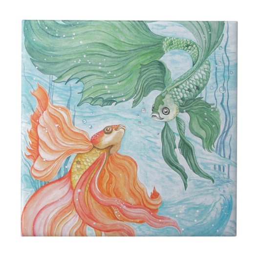 Betta Dance Tegeltje (Voorkant)