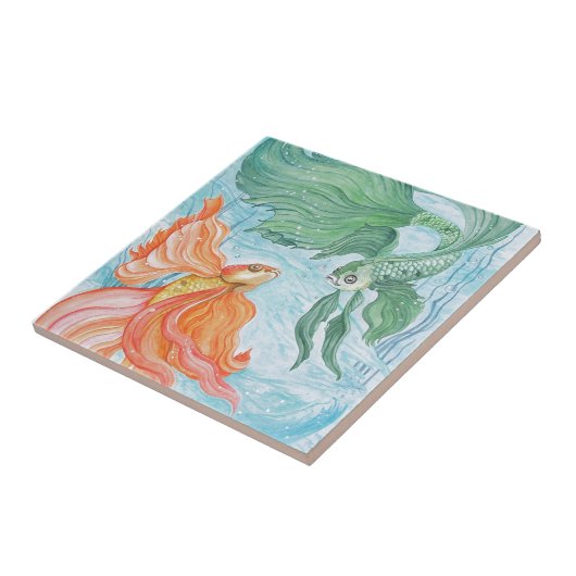 Betta Dance Tegeltje (Zijkant)